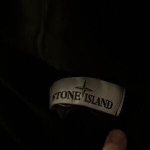 Stone island wool half half shiny hologram